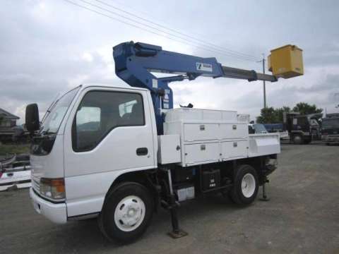 ISUZU Elf Cherry Picker KC-NKR66EP 1998 97,815km