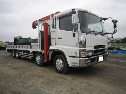 MITSUBISHI FUSO Super Great Self Loader (With 3 Steps Of Cranes) KC-FS519TZ 1998 691,580km