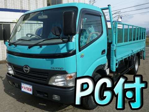 HINO Dutro Flat Body BDG-XZU414M 2007 39,210km