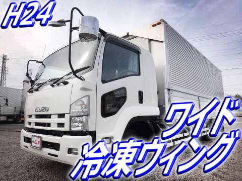 ISUZU Forward Refrigerator & Freezer Wing SKG-FRR90T2 2012 117,093km