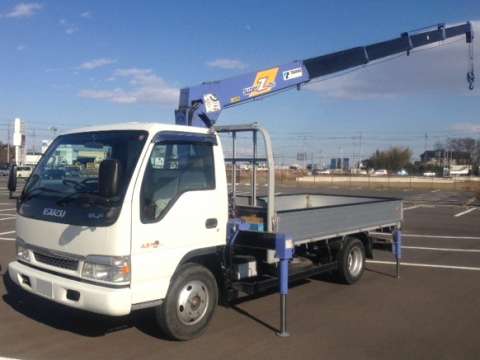 ISUZU Elf Truck (With 5 Steps Of Cranes) KR-NPR81LR 2003 20,799km