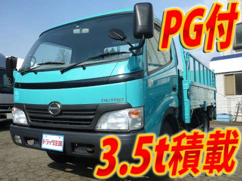 HINO Dutro Flat Body BDG-XZU404M 2008 32,284km