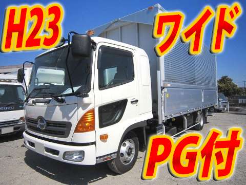 HINO Ranger Aluminum Wing BKG-FD7JLYA 2011 27,031km