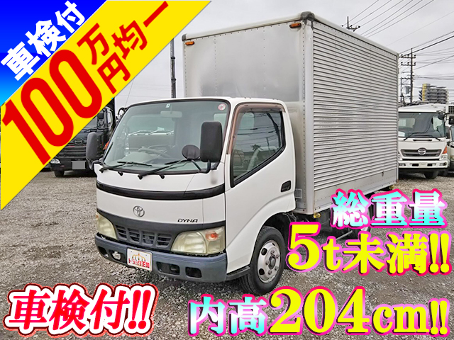 TOYOTA Dyna Aluminum Van PB-XZU301 2006 61,660km