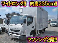 MITSUBISHI FUSO Canter Aluminum Van TKG-FEB50 2014 85,745km_1