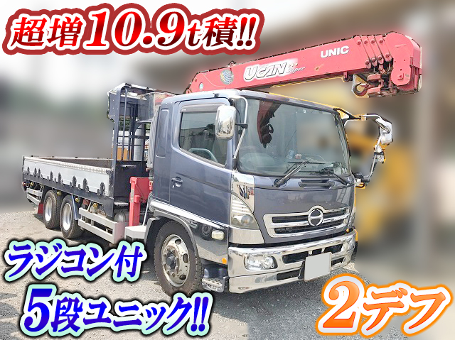 HINO Ranger Truck (With 5 Steps Of Unic Cranes) PK-GK8JLFA 2004 155,000km