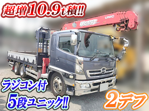 HINO Ranger Truck (With 5 Steps Of Unic Cranes) PK-GK8JLFA 2004 155,000km_1