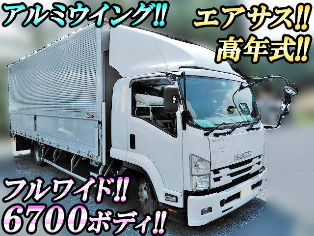 ISUZU Forward Aluminum Wing TKG-FRR90T2 2017 195,000km