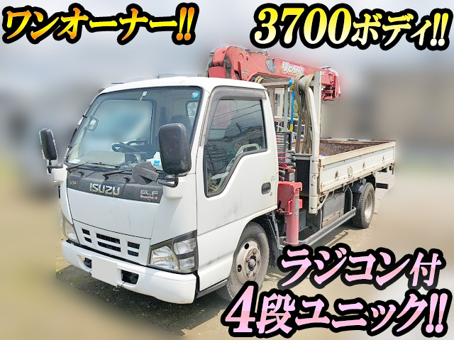 ISUZU Elf Truck (With 4 Steps Of Unic Cranes) PB-NKR81AR 2006 162,000km