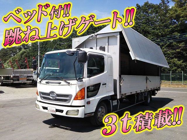 HINO Ranger Aluminum Wing PB-FD7JLFA 2004 500,399km