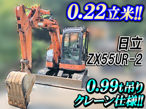 HITACHI  Excavator ZX55UR-2 2007 3,771h_1