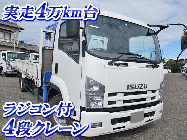 ISUZU Forward Truck (With 4 Steps Of Cranes) TKG-FRR90S1 2014 48,565km