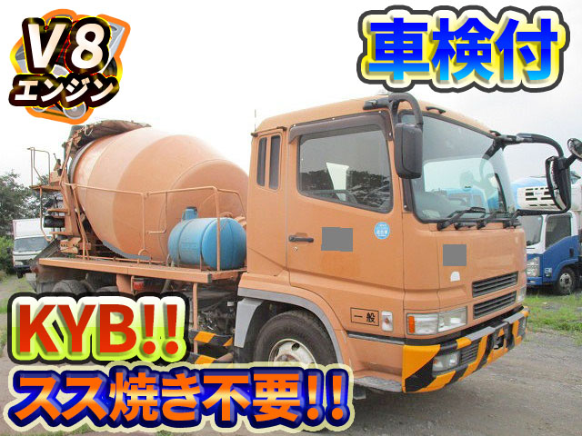 MITSUBISHI FUSO Super Great Mixer Truck KL-FV50KJXD 2003 287,840km