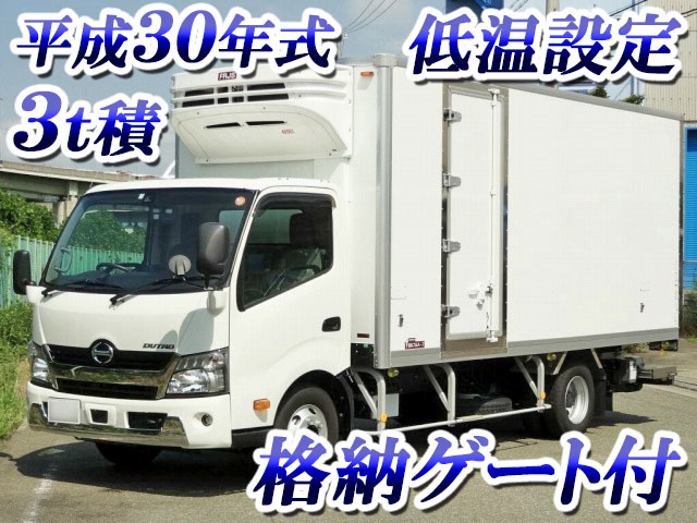 HINO Dutro Refrigerator & Freezer Truck TKG-XZU722M 2018 63,606km