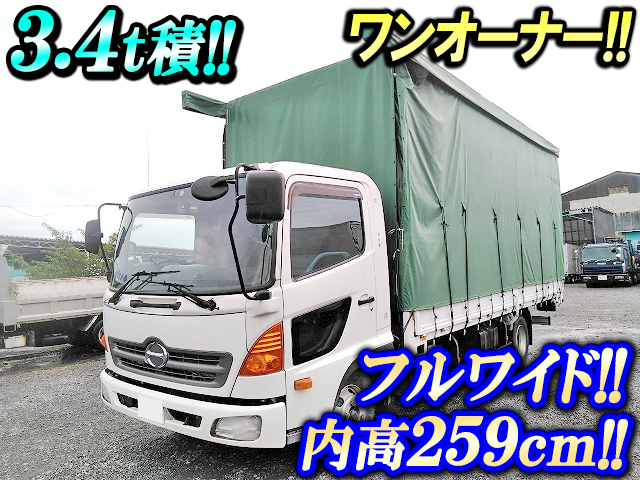 HINO Ranger Covered Truck BKG-FC7JJYA 2009 254,932km