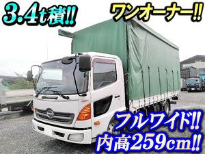 HINO Ranger Covered Truck BKG-FC7JJYA 2009 254,932km_1