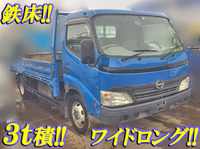 HINO Dutro Flat Body BKG-XZU414M 2009 124,320km_1