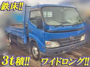 HINO Dutro Flat Body BKG-XZU414M 2009 124,320km_1