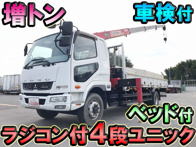 MITSUBISHI FUSO Fighter Truck (With 4 Steps Of Unic Cranes) QKG-FK62FZ 2012 50,729km