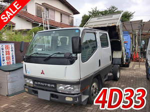 MITSUBISHI FUSO Canter Double Cab Dump KK-FE51CBD 2000 109,552km_1