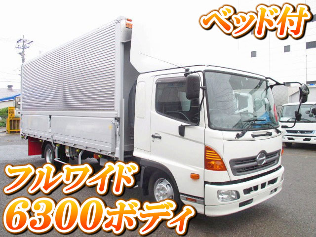 HINO Ranger Aluminum Wing TKG-FD9JLAA 2013 307,176km