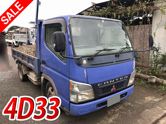 MITSUBISHI FUSO Canter Dump KK-FE71CBD 2004 256,565km