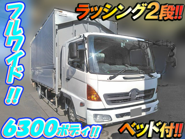 HINO Ranger Aluminum Wing ADG-FD7JLWA 2006 555,743km