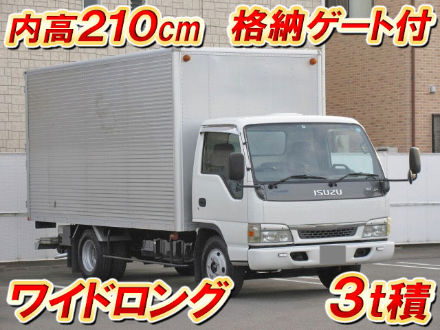 ISUZU Elf Aluminum Van KR-NPR81LV 2002 101,292km