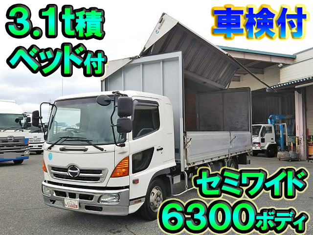 HINO Ranger Aluminum Wing BKG-FD7JLYA 2009 705,820km