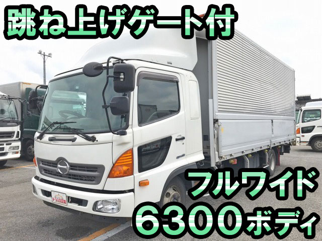 HINO Ranger Aluminum Wing TKG-FD9JLAA 2012 277,685km