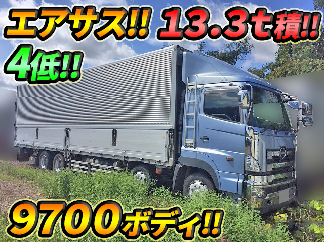 HINO Profia Aluminum Wing BKG-FW1EXYG 2009 747,949km