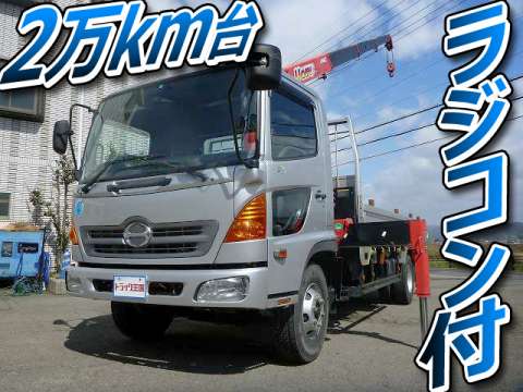 HINO Ranger Truck (With 4 Steps Of Unic Cranes) ADG-FC7JJWA 2006 23,273km