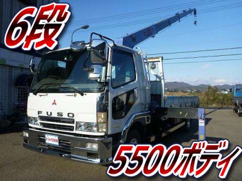 MITSUBISHI FUSO Fighter Truck (With 6 Steps Of Cranes) KK-FK61FK 2003 110,402km