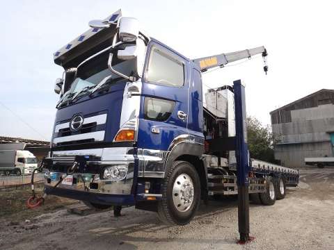 HINO Profia Self Loader (With 3 Steps Of Cranes) PK-FQ1ERWA 2006 243,429km