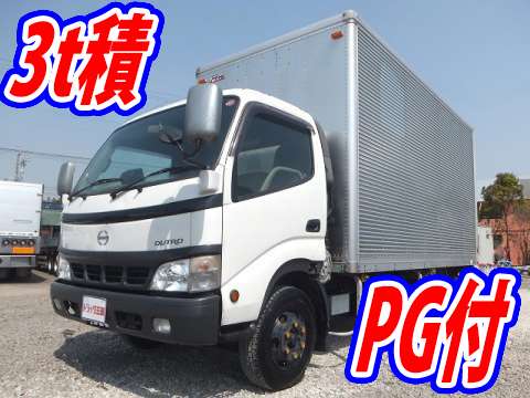 HINO Dutro Aluminum Van KK-XZU410M 2003 351,266km