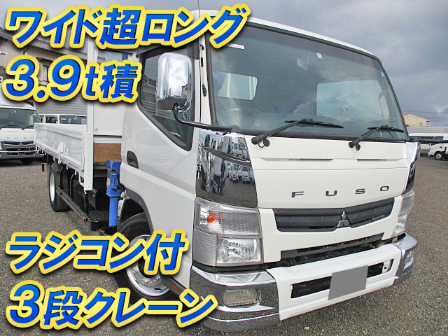 MITSUBISHI FUSO Canter Truck (With 3 Steps Of Cranes) TKG-FEB90 2014 108,746km