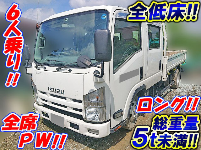 ISUZU Elf Double Cab TKG-NLR85AR 2012 123,316km