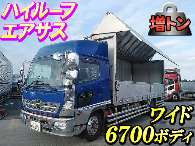 HINO Ranger Aluminum Wing BDG-FE8JMWG 2008 616,736km