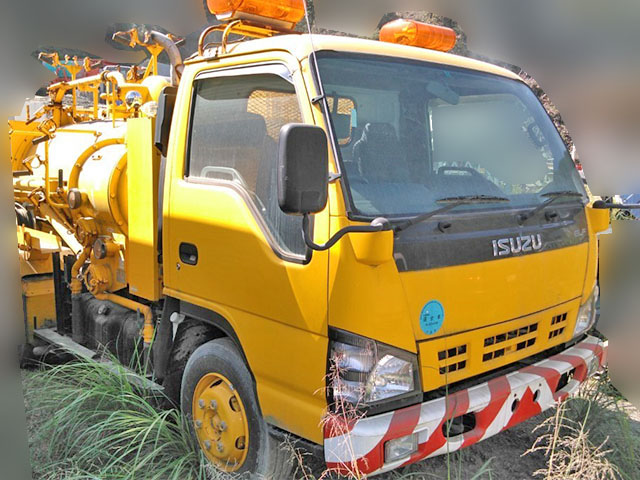 ISUZU Elf Vacuum Dumper PA-NPR81N 2005 46,719km