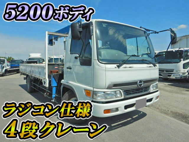 HINO Ranger Truck (With 4 Steps Of Cranes) KK-FC3JKDA 2001 106,156km