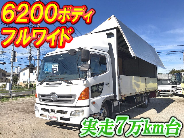 HINO Ranger Aluminum Wing PB-FC7JKFA 2004 75,960km