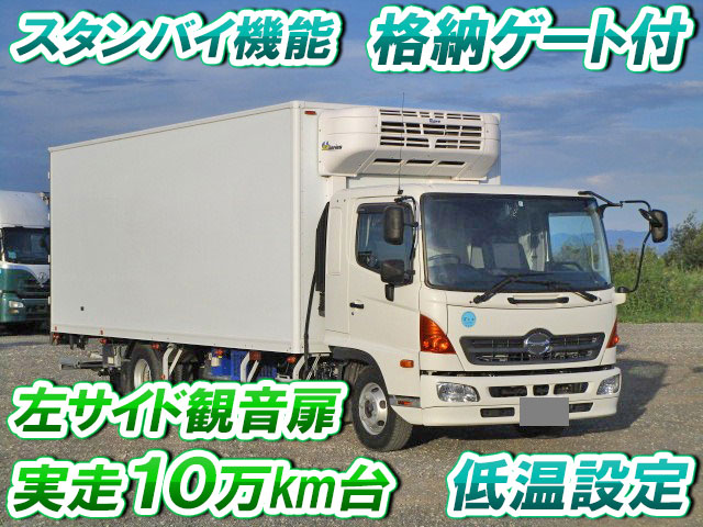 HINO Ranger Refrigerator & Freezer Truck TKG-FD9JLAG 2014 101,187km