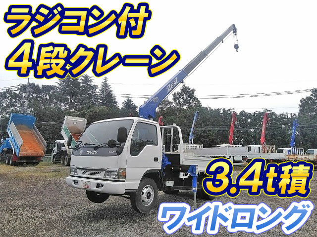 ISUZU Elf Truck (With 4 Steps Of Cranes) KR-NPR72LAV 2004 30,431km