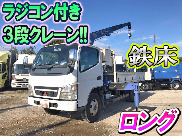 MITSUBISHI FUSO Canter Truck (With 3 Steps Of Cranes) KK-FE73EEN 2004 174,537km