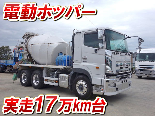 HINO Profia Mixer Truck QKG-FS1AKAA 2013 177,550km