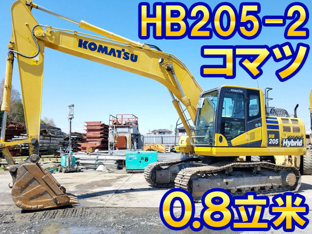 KOMATSU  Excavator HB205-2 2005 7,306h