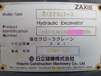 HITACHI Others Excavator ZX225US-3 2006 8,229km_32