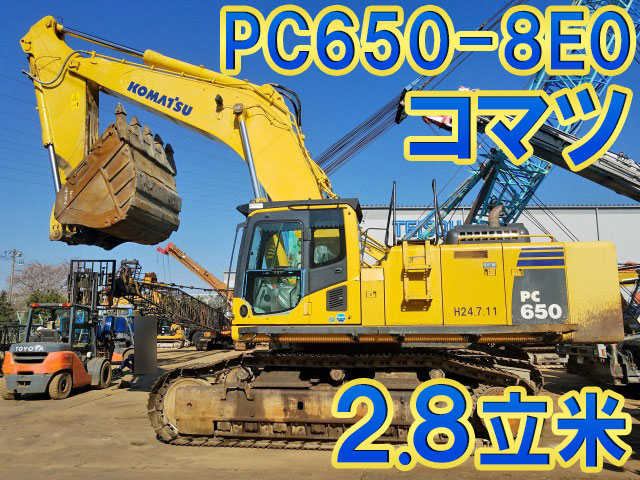 KOMATSU  Excavator PC650-8E0 2012 