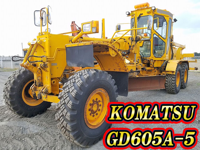 KOMATSU Others Motor Grader GD605A-5  9,885h