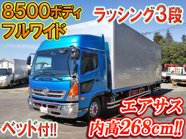 HINO Ranger Aluminum Van TKG-FD7JUAG 2017 152,325km